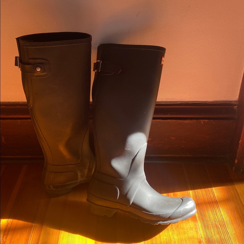 Classic Hunter Black Tall Rainboots